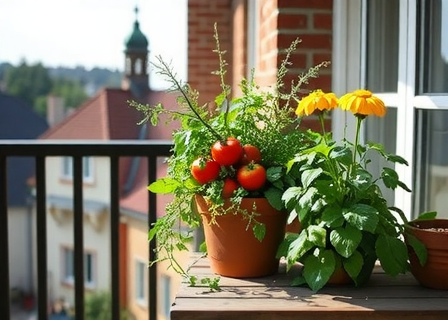 Maria's Berlin Balcony